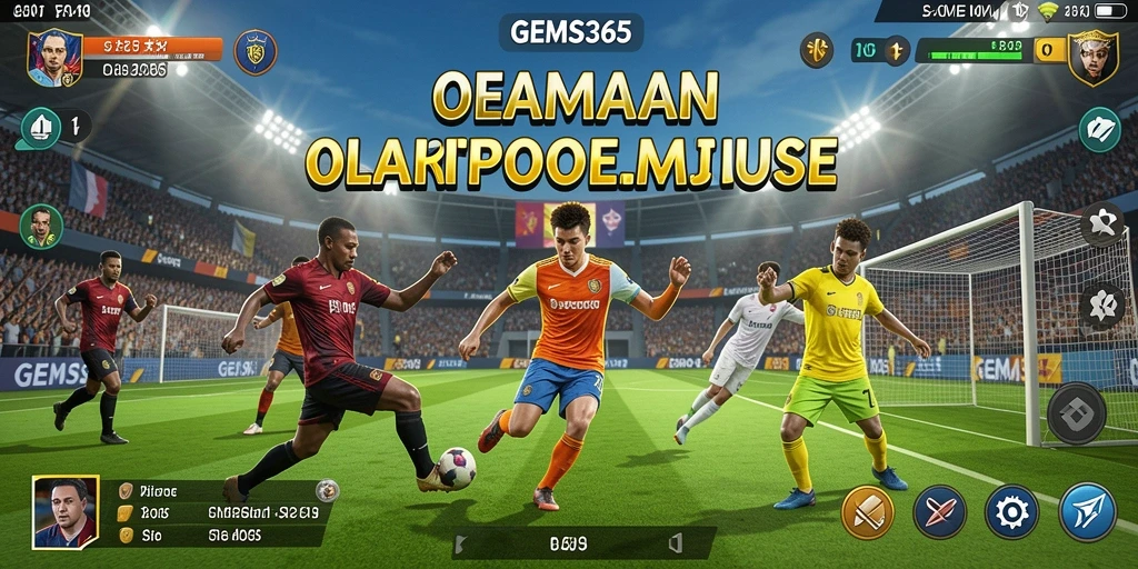 Tampilan gameplay menegangkan dan menarik dari GEMS365.