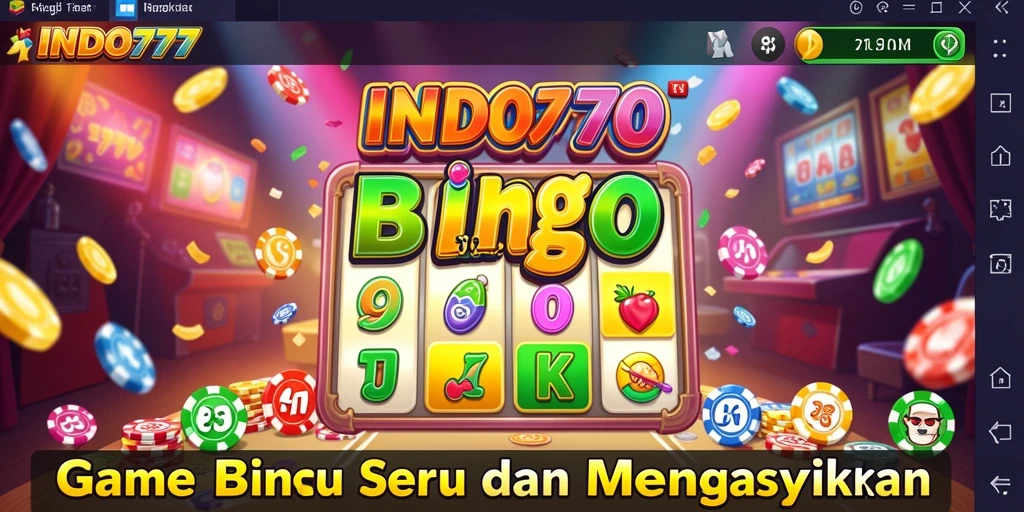 Tampilan screenshot gameplay Bingo INDO777 yang menarik.