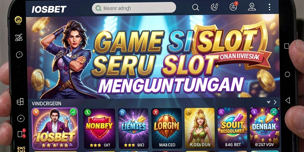 Tampilan gameplay Slot yang seru dan mengasyikkan di IOSBET.