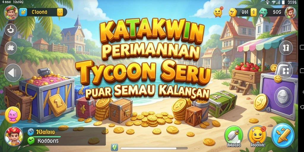 Tampilan gameplay KATAKWIN yang menarik dan interaktif.