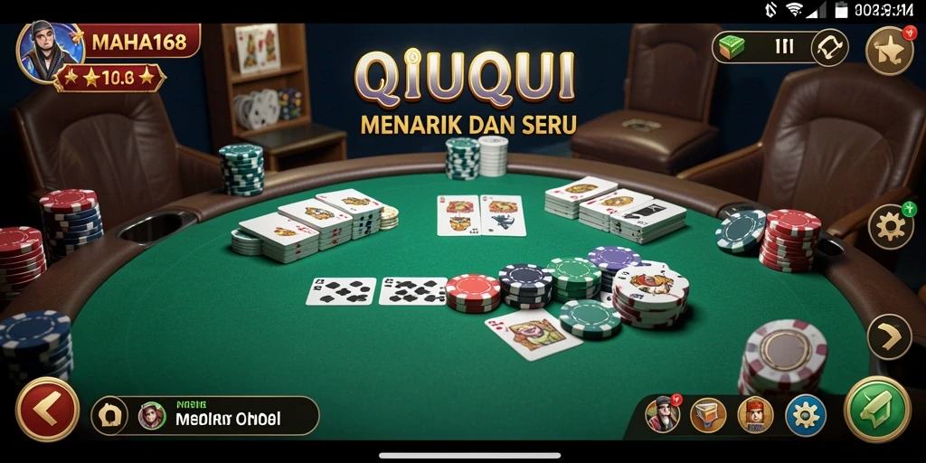 Gameplay QiuQiu yang seru dan menantang di MAHA168.