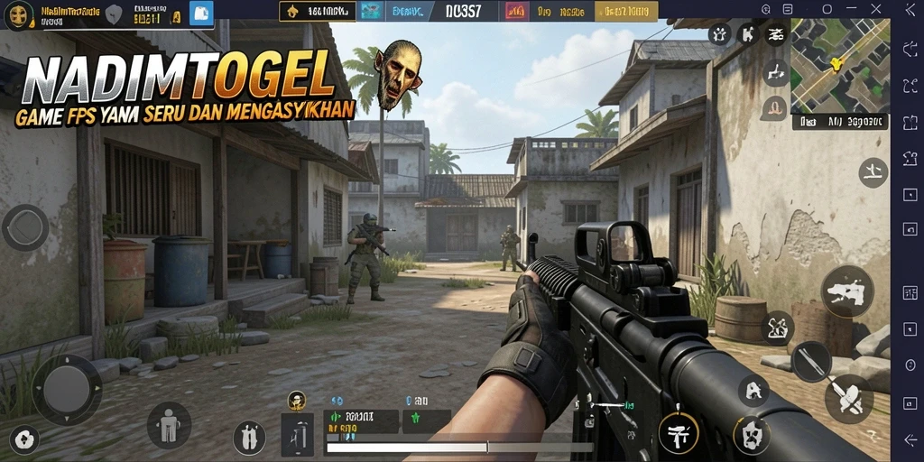 Gameplay intens dan mendebarkan di NADIMTOGEL