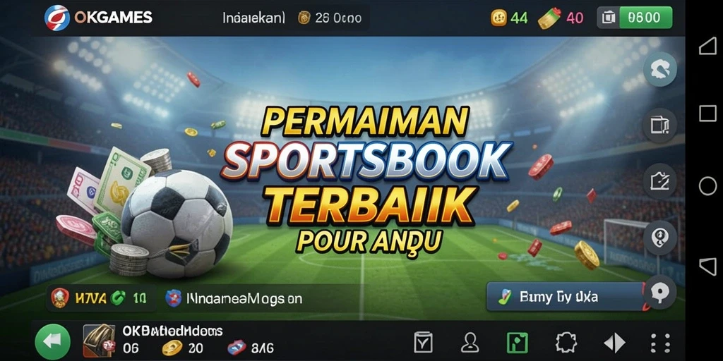 Tampilan gameplay yang mengasyikkan dari OKGAMES dalam taruhan sportsbook.