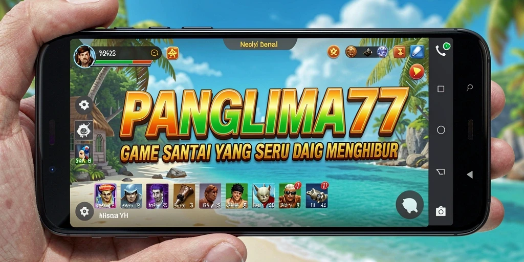 Tangkapan layar gameplay <strong>PANGLIMA77</strong> yang menarik dan ceria.