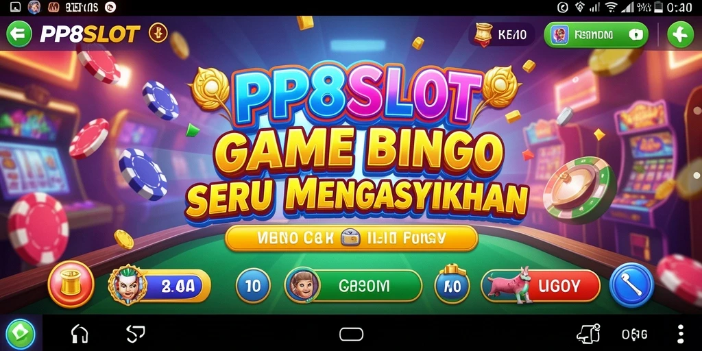 Screenshot gameplay PP8SLOT menampilkan keseruan bermain bingo.