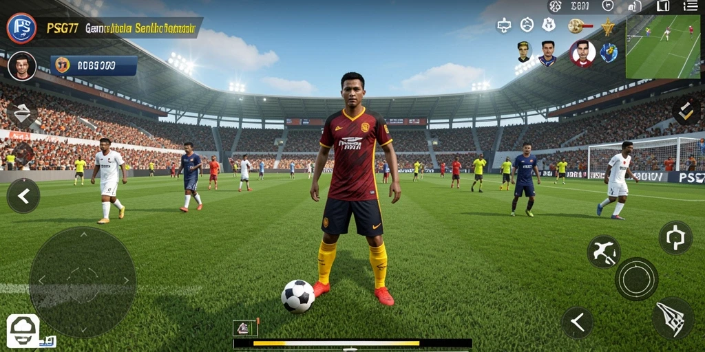 Gameplay seru di PSG77 dengan aksi sepak bola yang mendebarkan.
