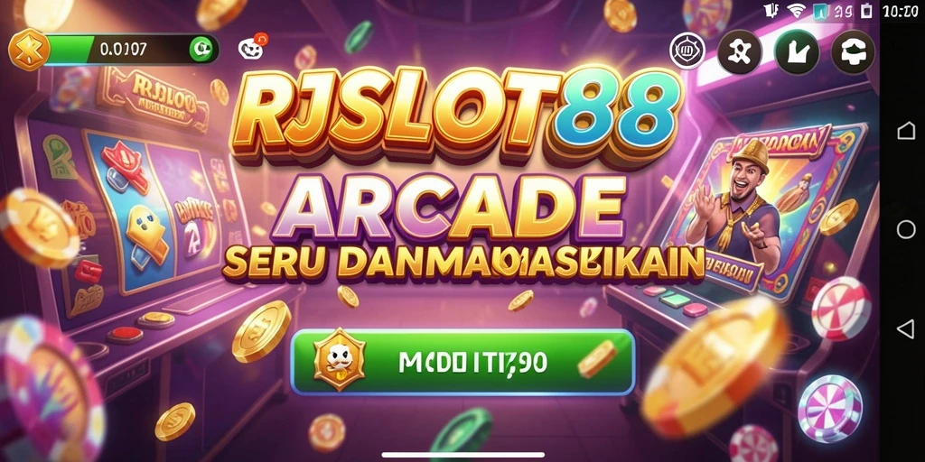 Tampilan gameplay RJSLOT88 yang menegangkan dan penuh warna.