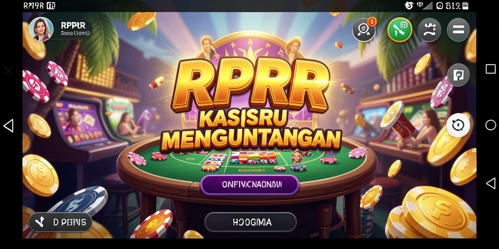 Tampilan menarik dari permainan Kasino RPRR yang seru.