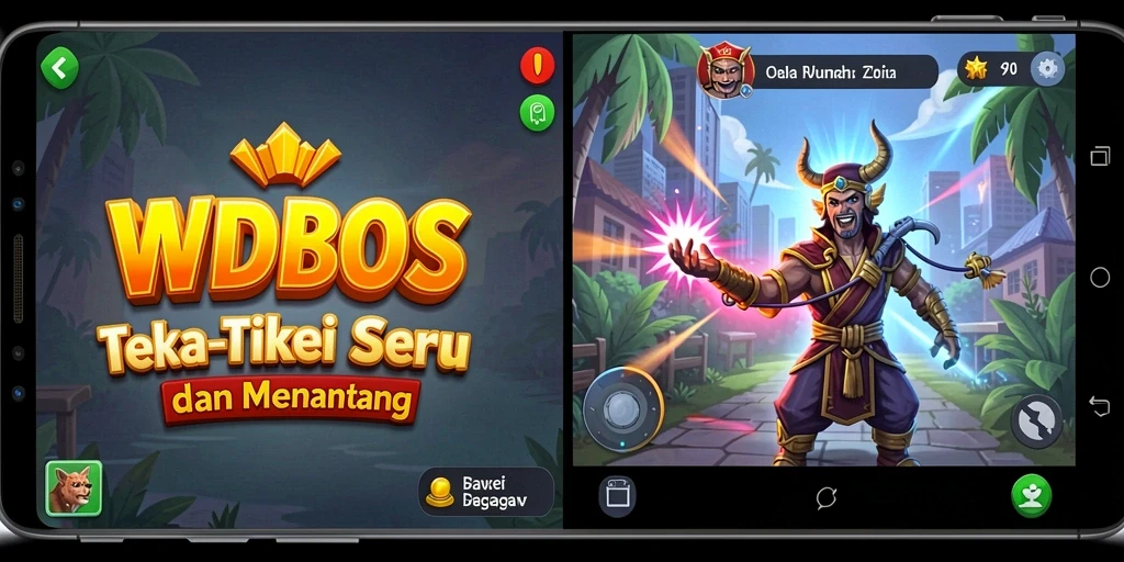 Tampilan gameplay WDBOS dengan teka-teki yang menantang.