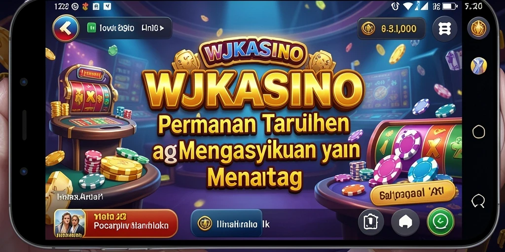 Screenshot menampilkan gameplay seru dari WJKASINO.