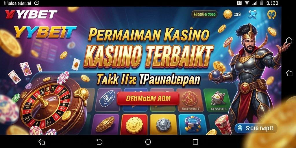 Tampilan menarik dari gameplay kasino yang mengasyikkan.